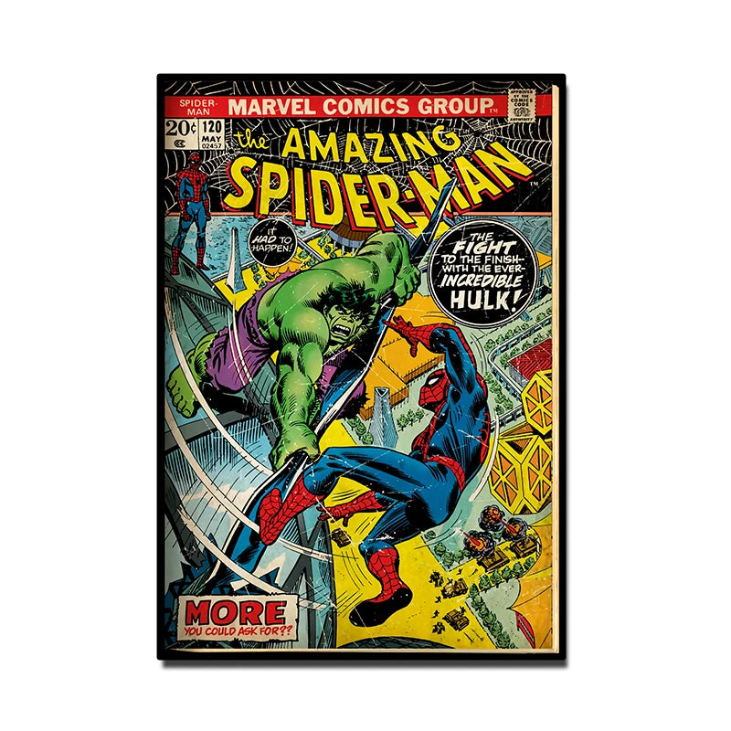 Tableau Avengers Hulk Vintage