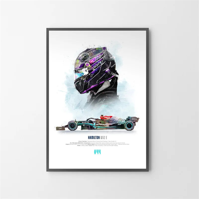 Tableau F1 Coloré déco