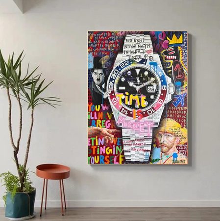 Tableau Rolex déco Murale