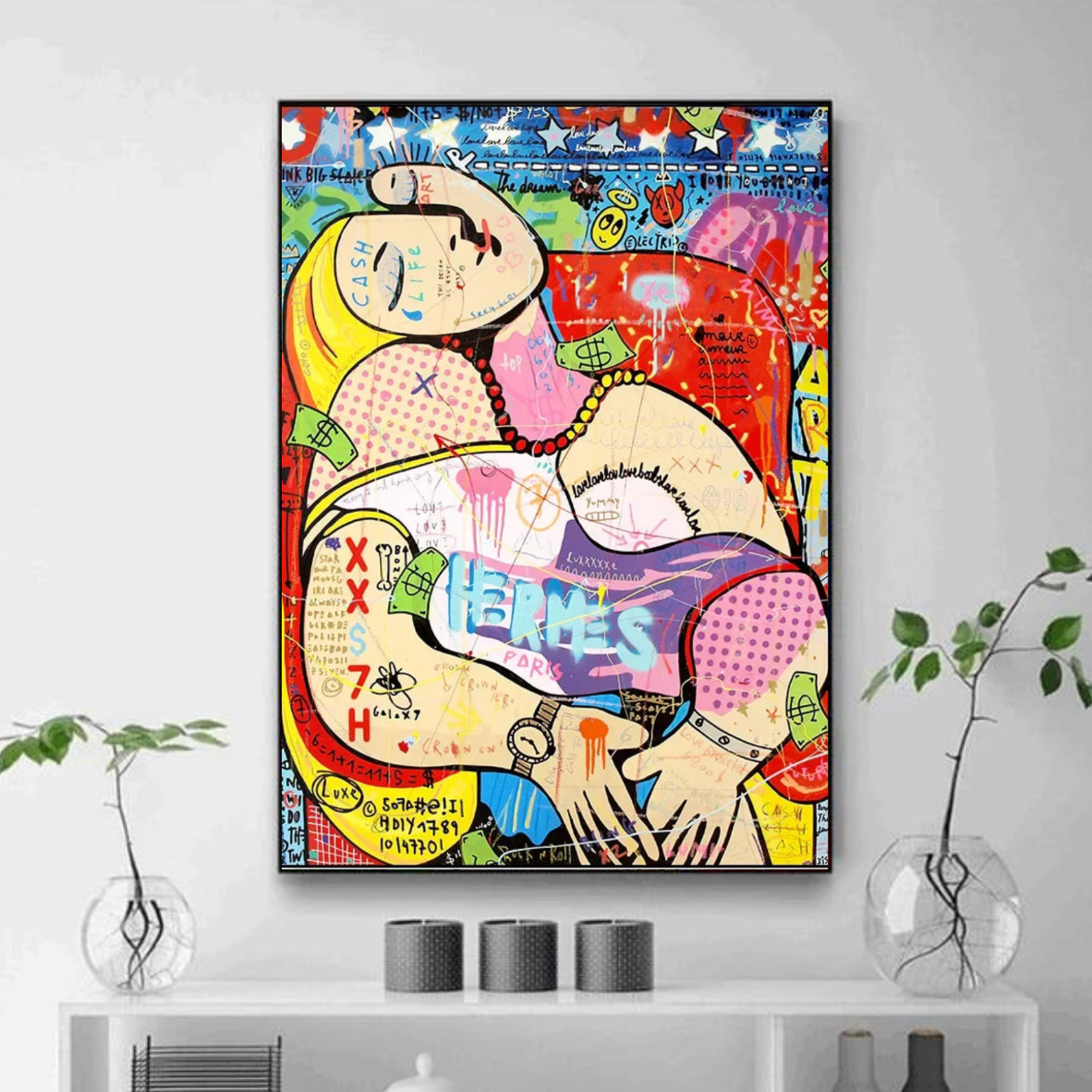 Tableau Picasso Marie Therese Coloré