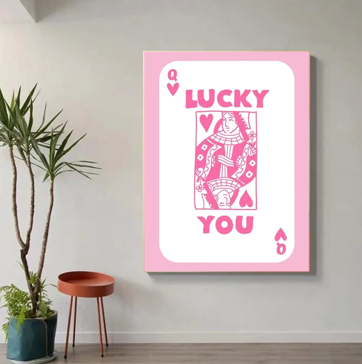 Tableau Déco Carte Reine