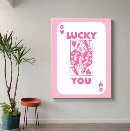 Tableau Déco Carte Reine