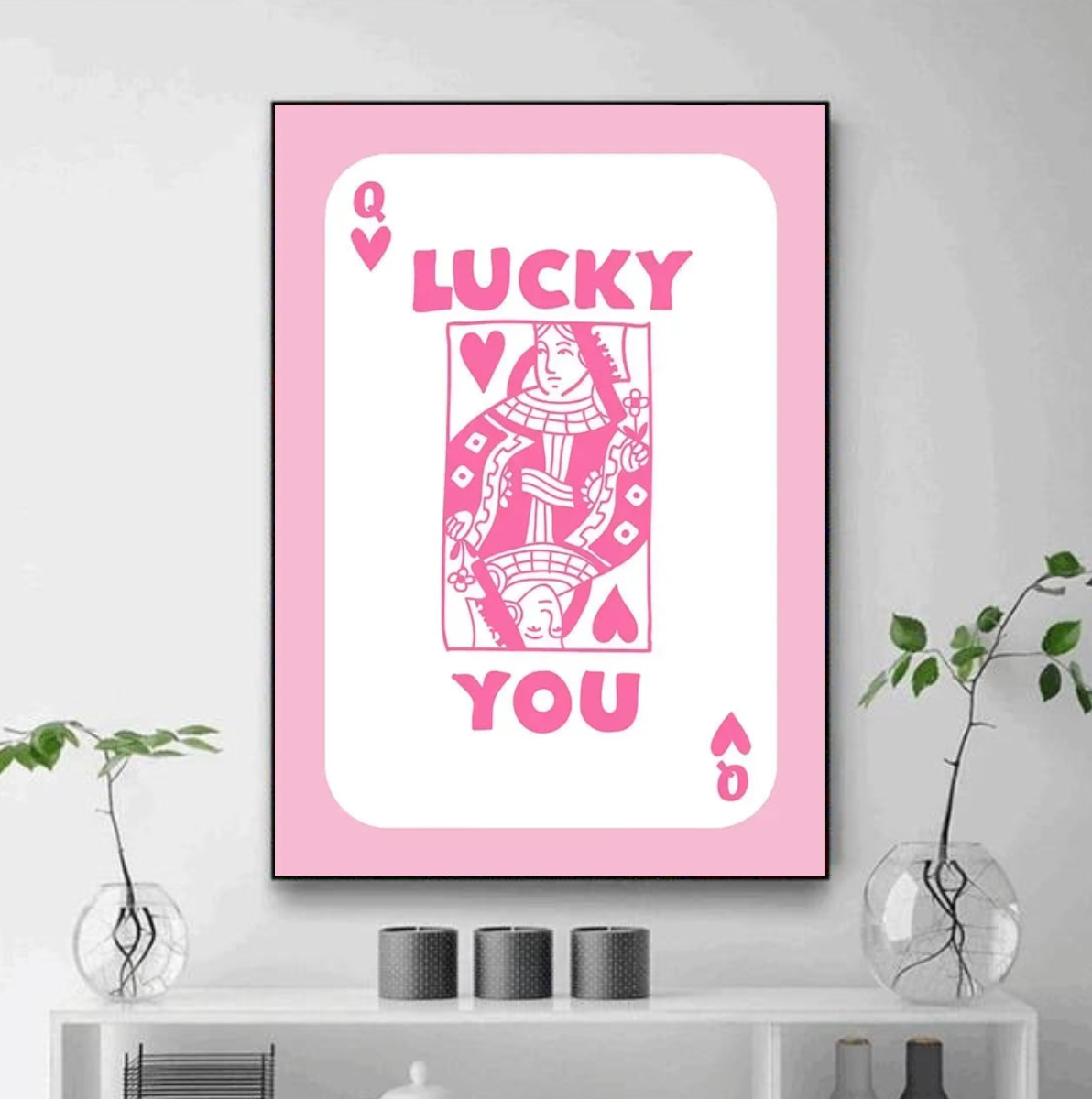 Tableau Déco Carte Reine