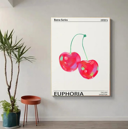 Tableau Cerise  Moderne