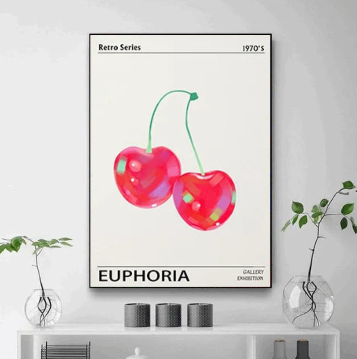 Tableau Cerise  Moderne