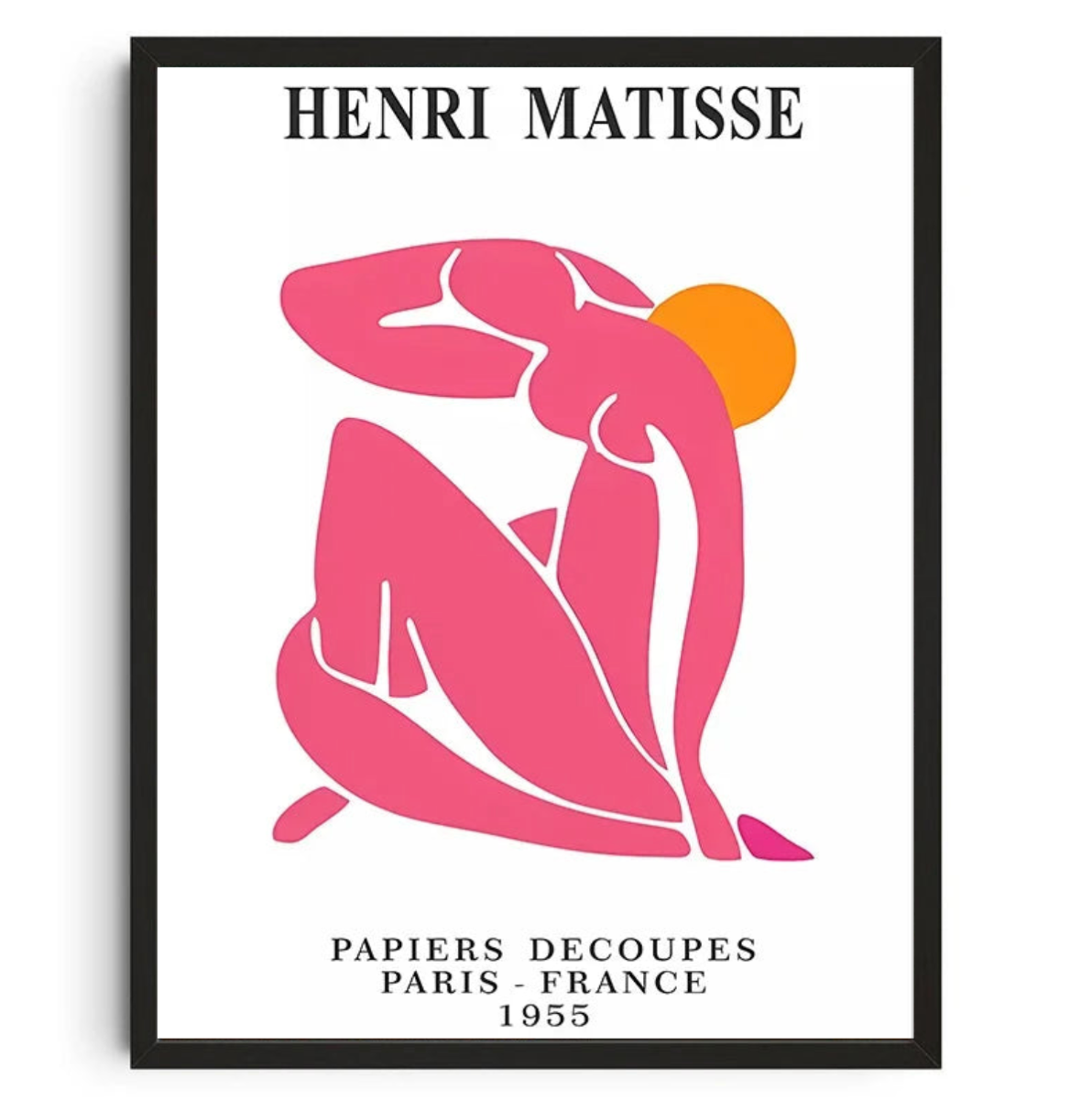 Tableau Henri Matisse Femme Rose