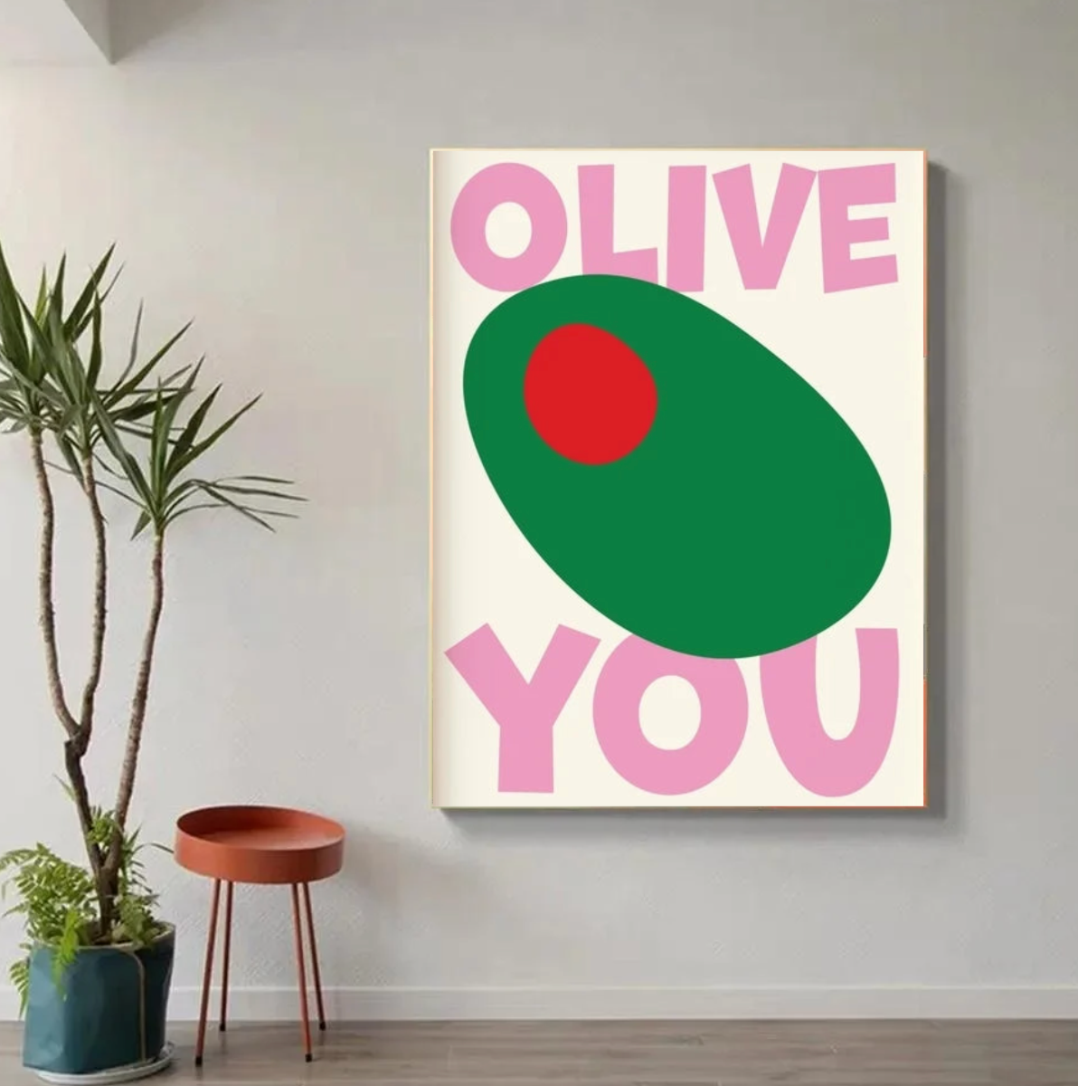 Tableau Olive Moderne