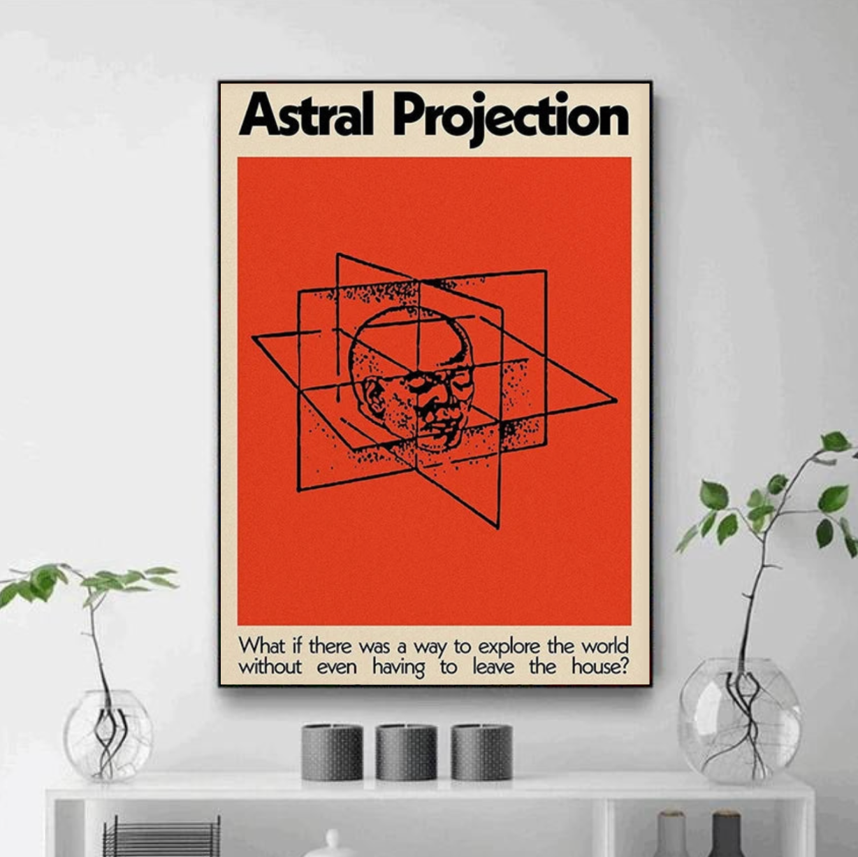 Tableau Projection Astrale Déco