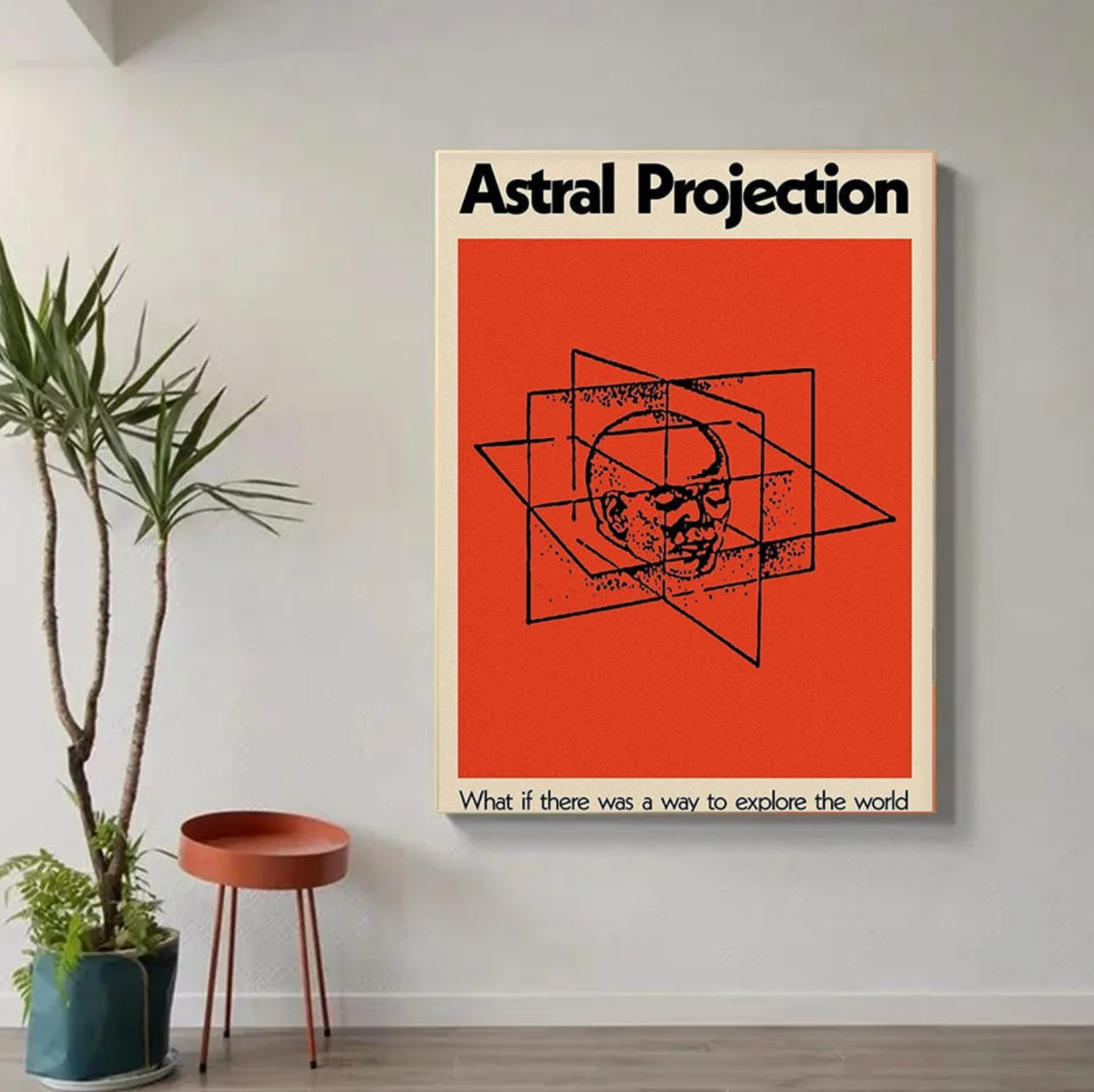 Tableau Projection Astrale Déco