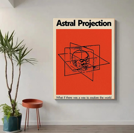 Tableau Projection Astrale Déco