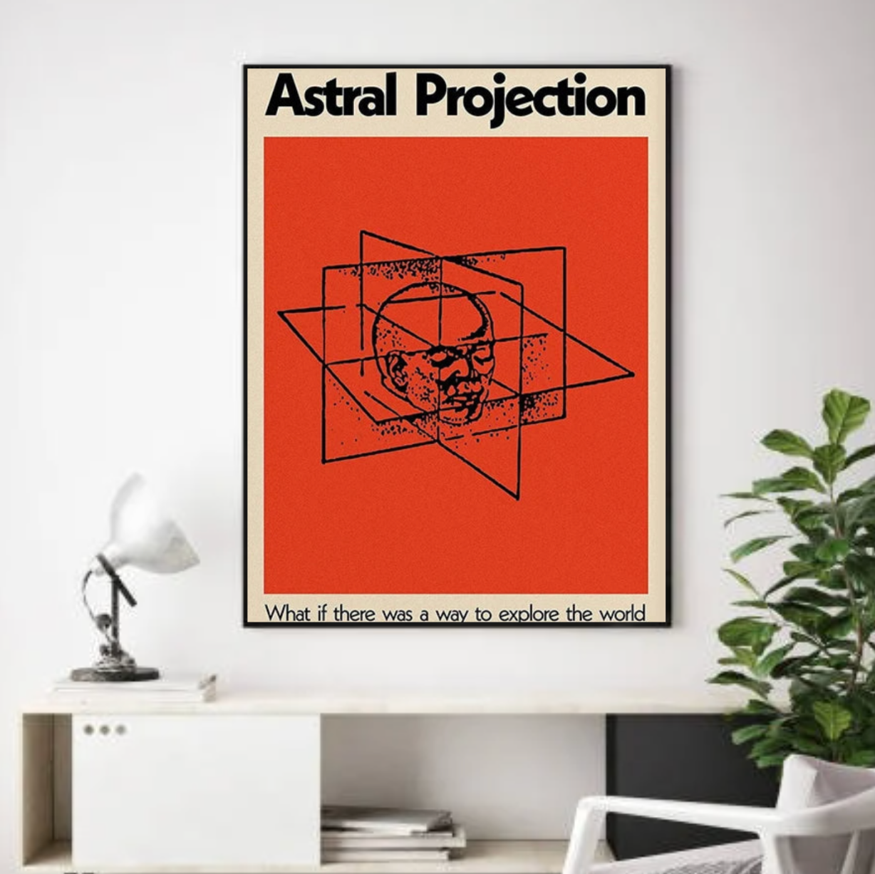 Tableau Projection Astrale Déco