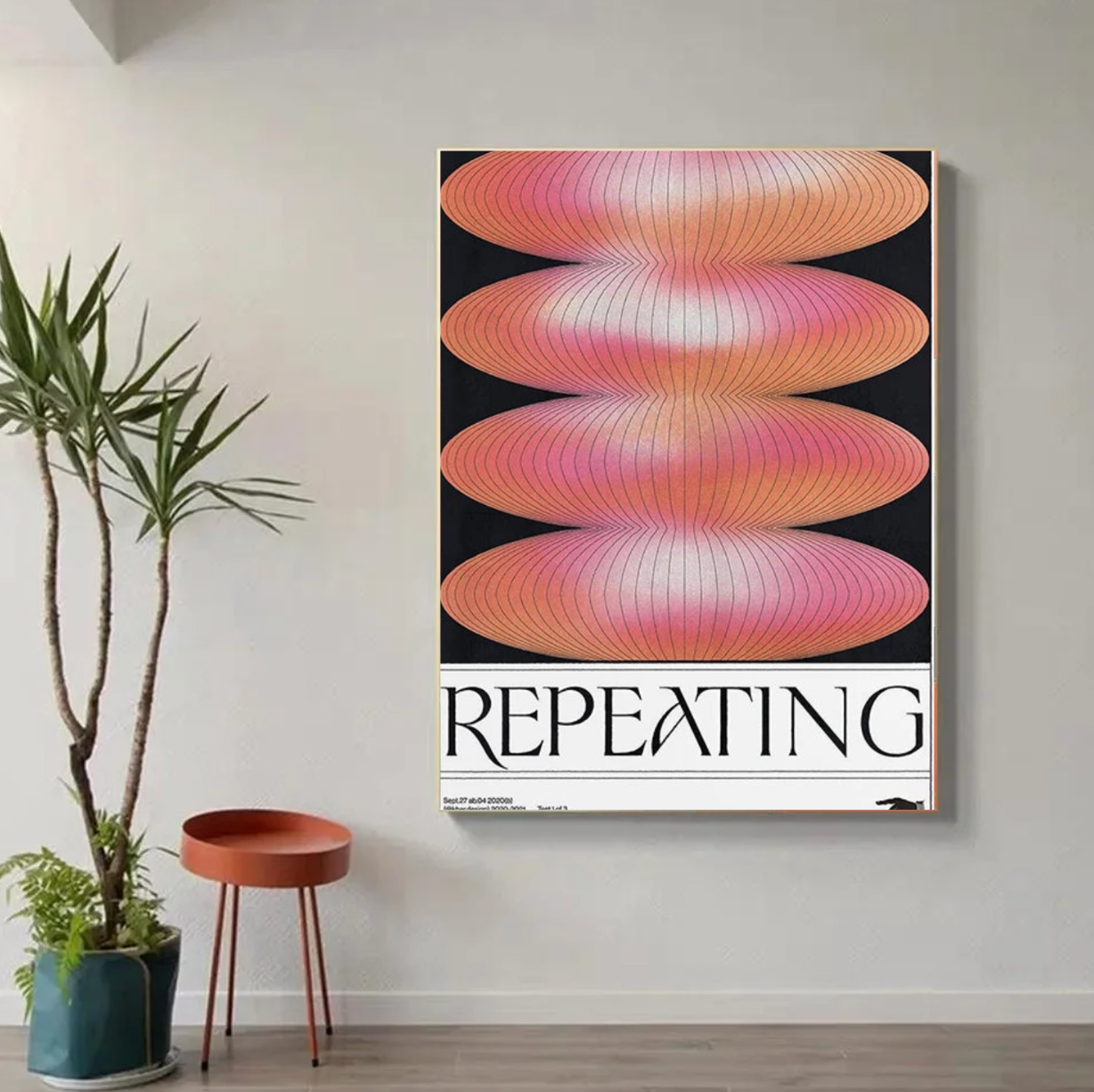 Tableau Moderne Énergie Formes