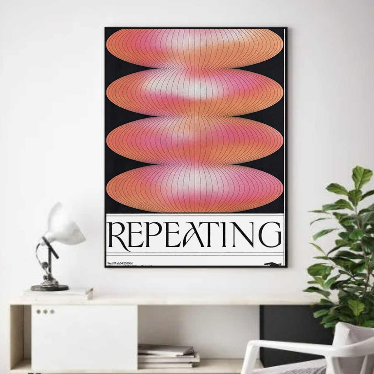 Tableau Moderne Énergie Formes