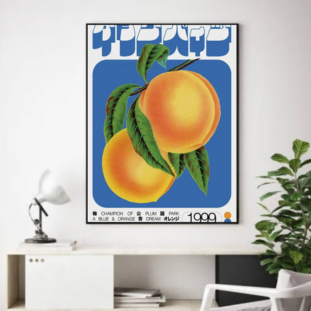 Tableau Peche Fruits Coloré