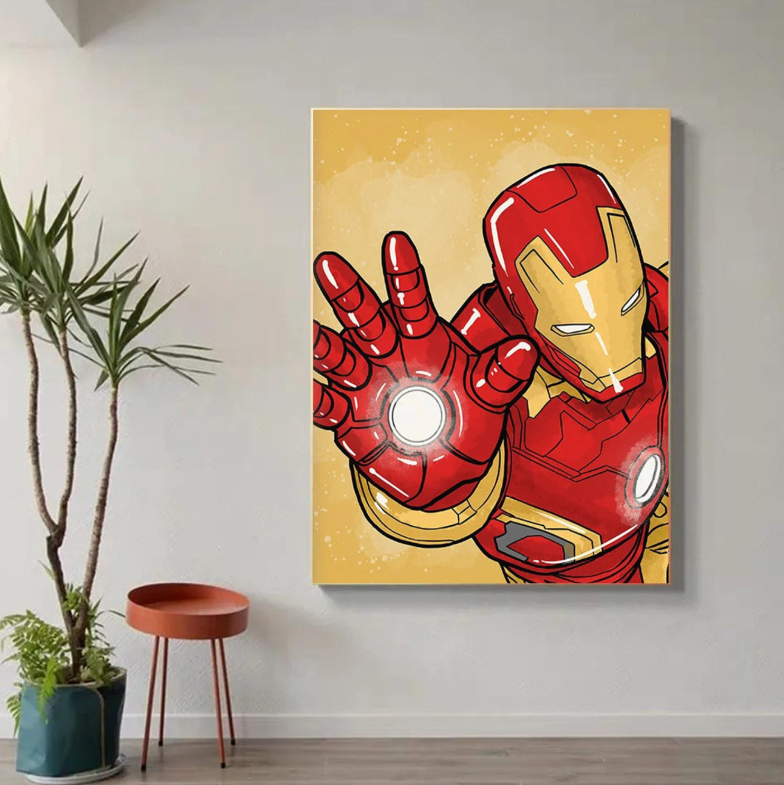 Tableau Iron Man Marvel déco Chambre