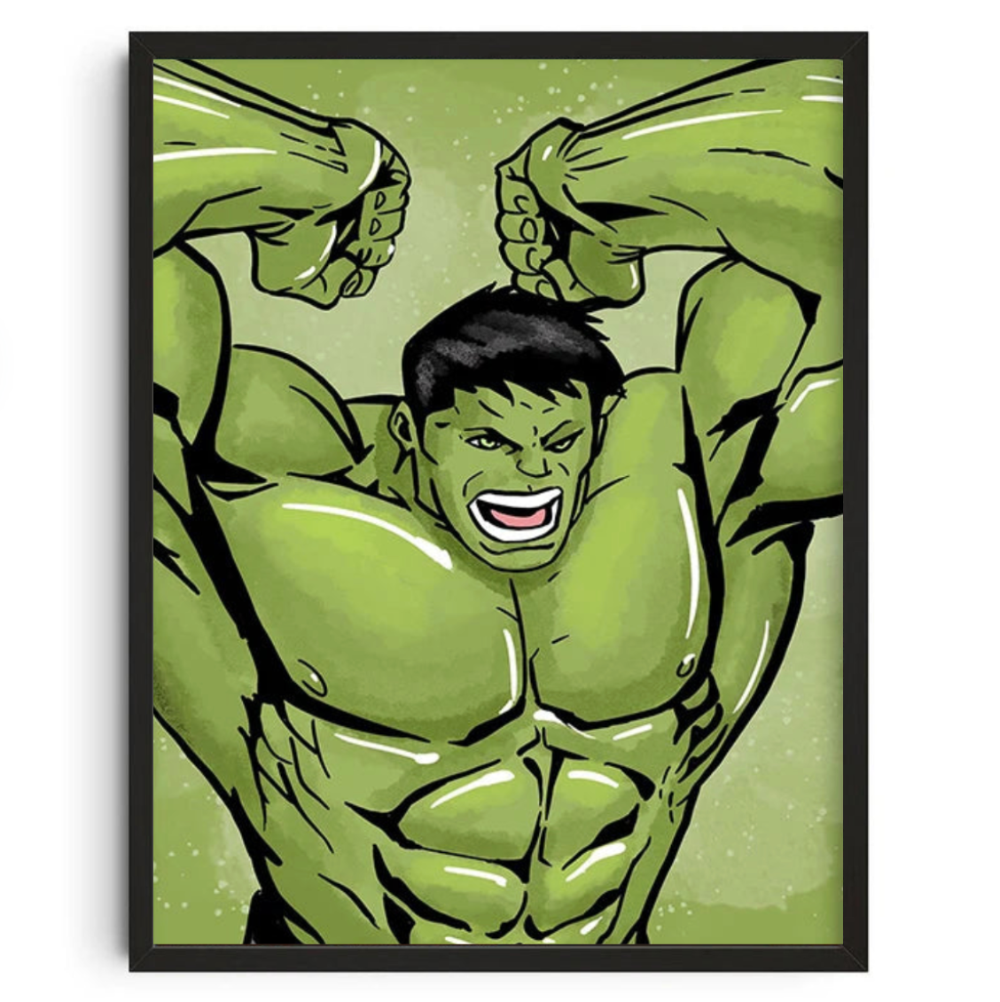 Tableau Hulk Déco Marvel Chambre
