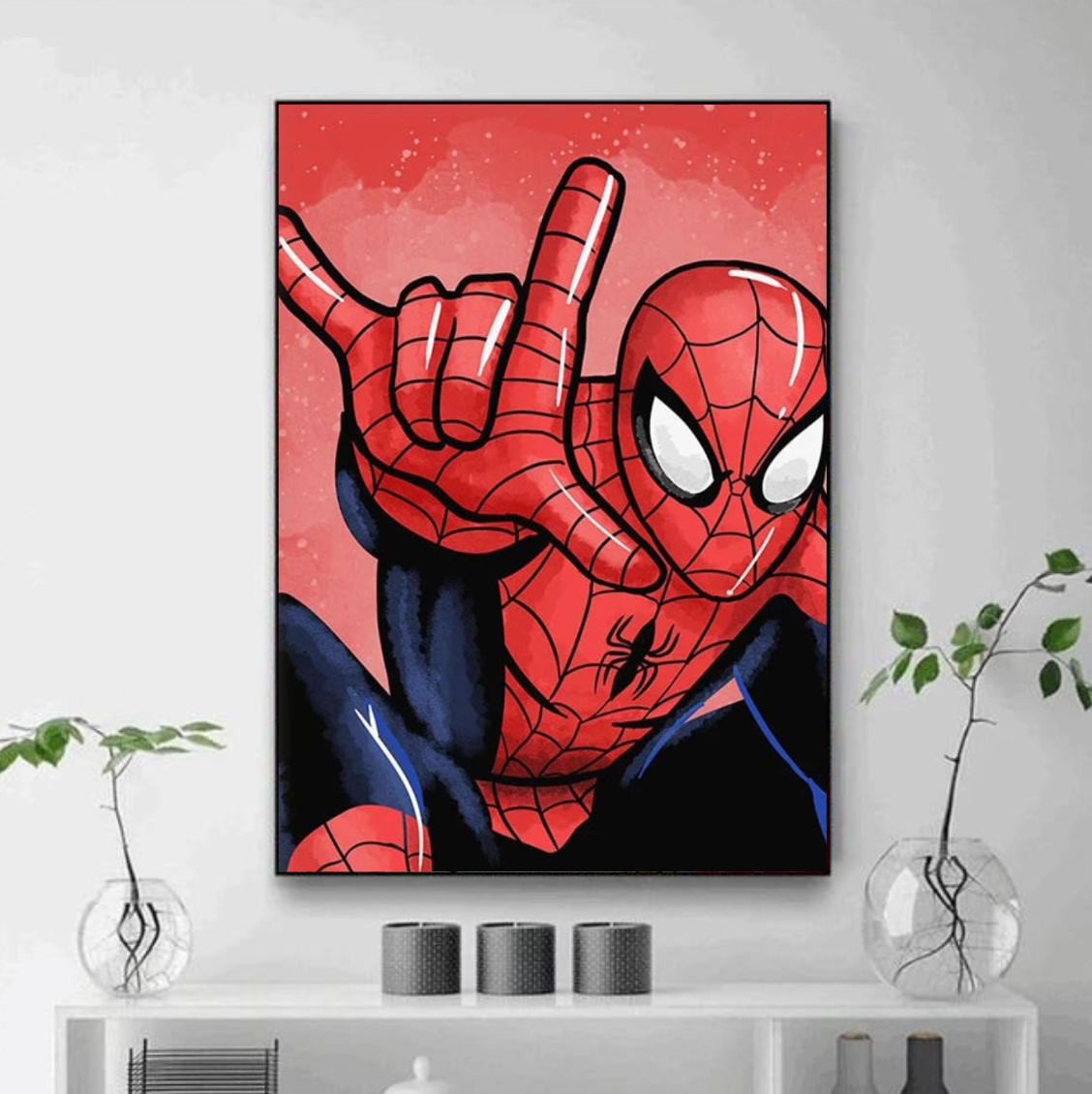Tableau Spiderman Chambre Enfant