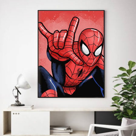 Tableau Spiderman Chambre Enfant
