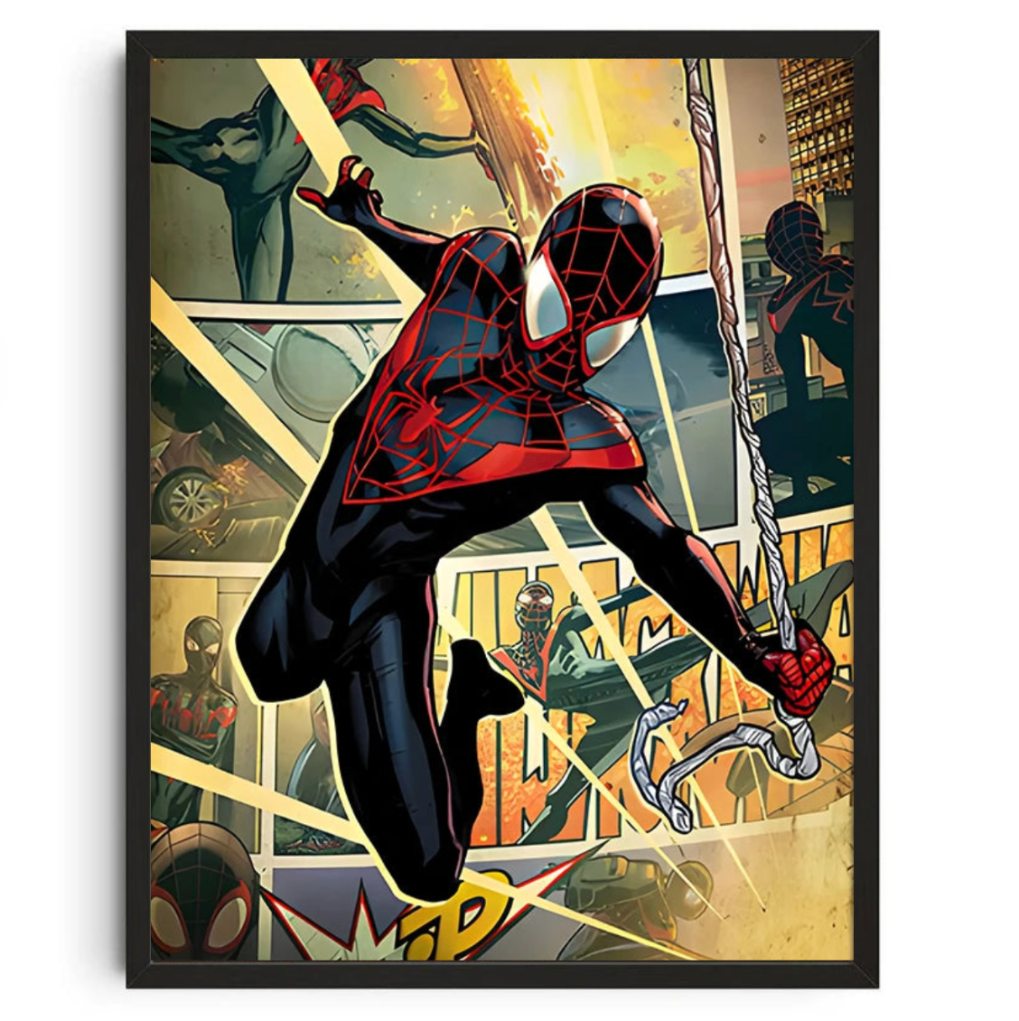 Tableau Spiderman Dessin Animé déco