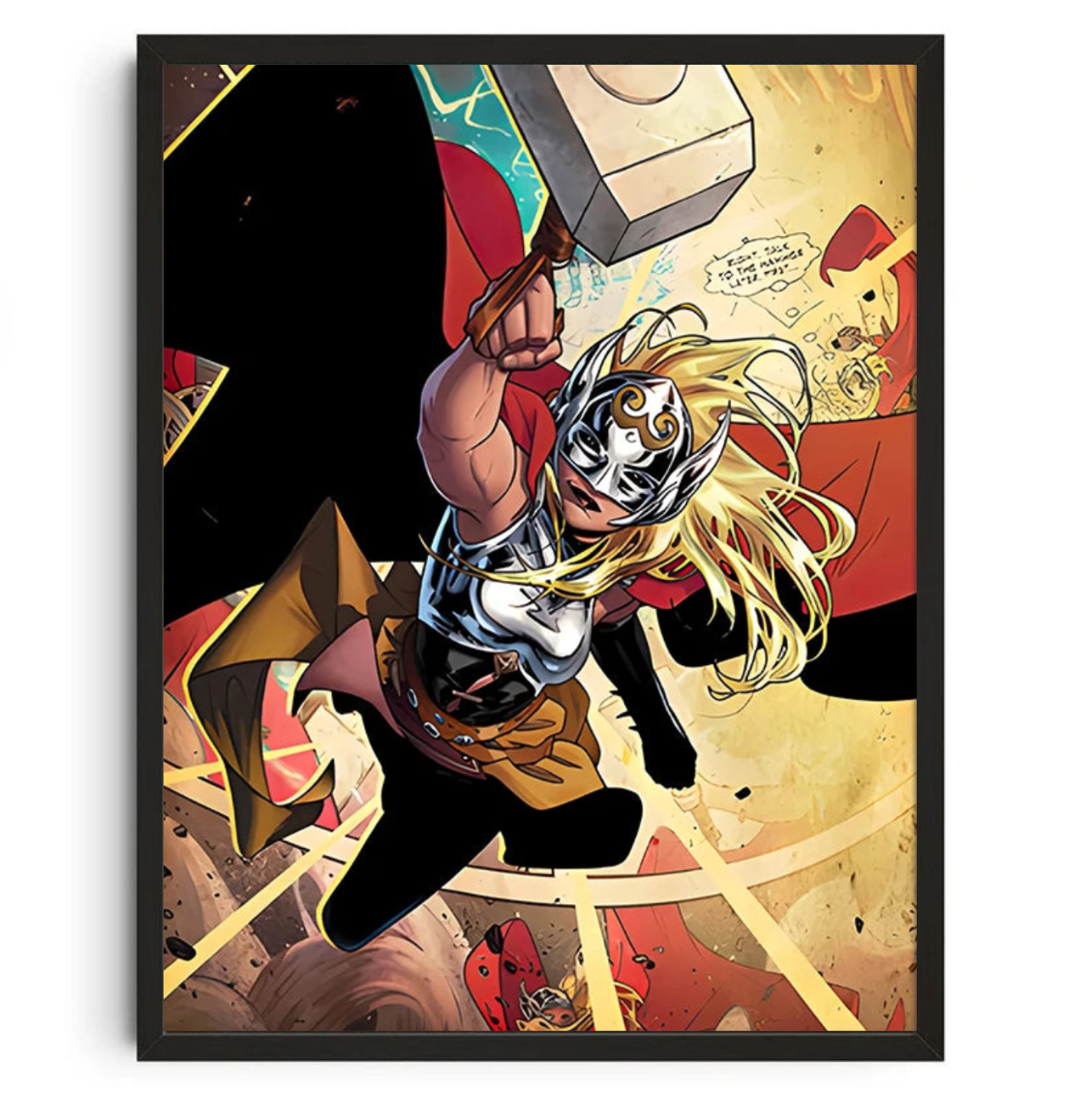 Tableau Thor Marvel Salon