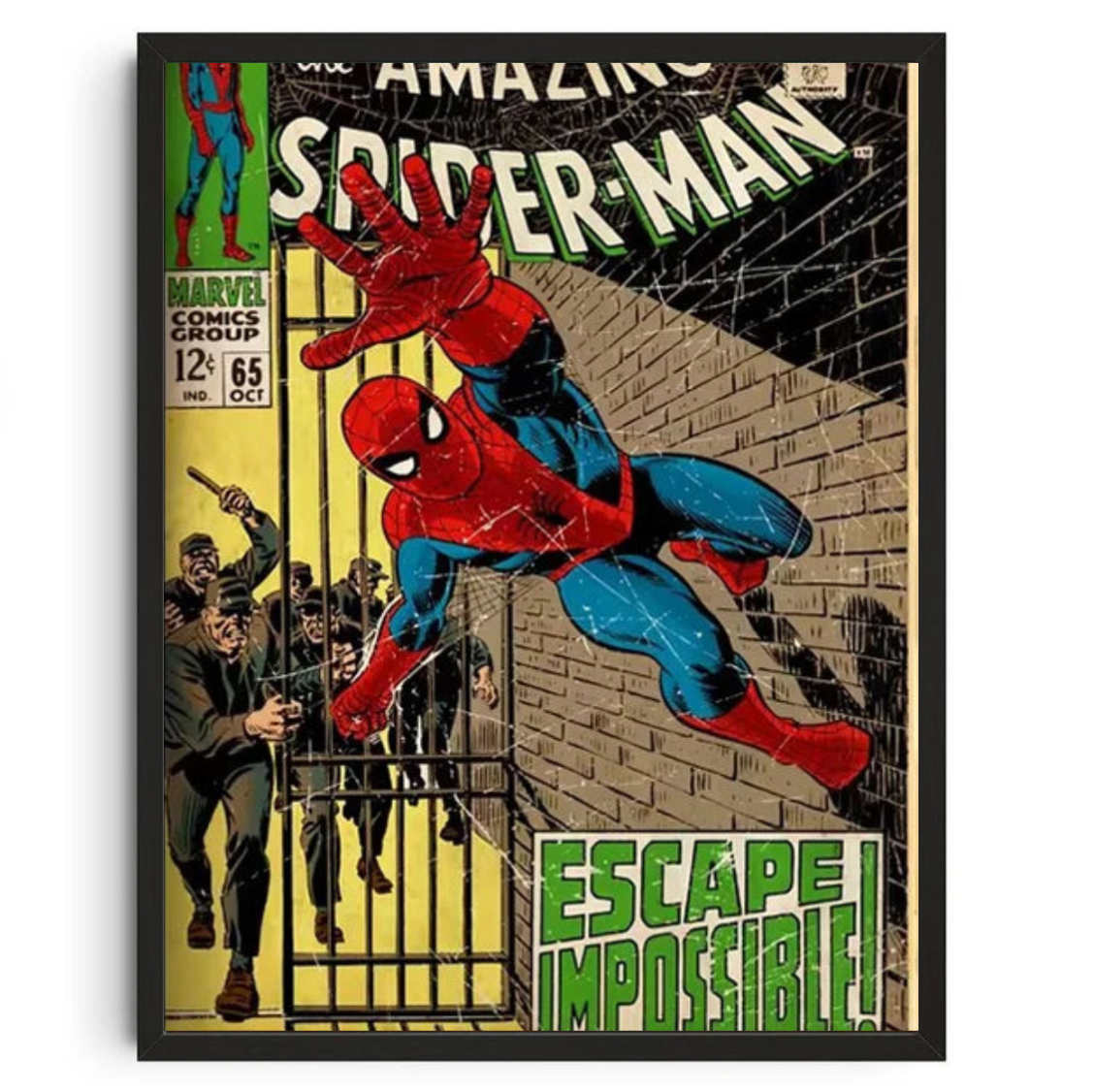 Tableau Spiderman Film Bd