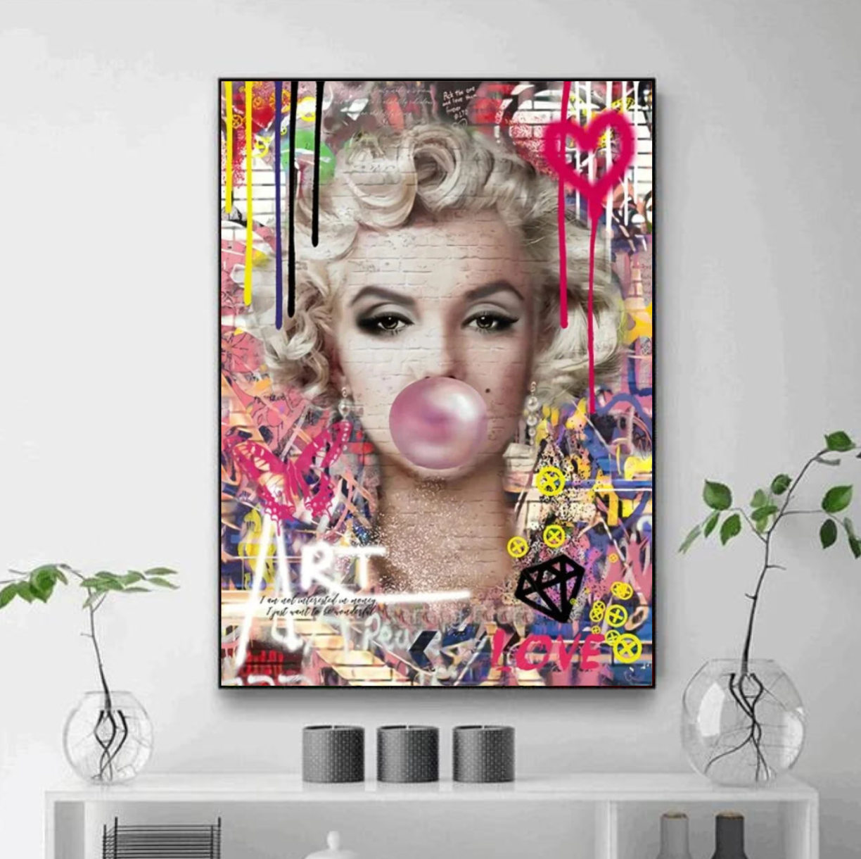 Tableau Marilyn Monroe Blonde Pop Art