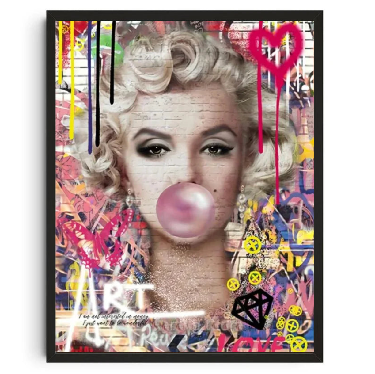 Tableau Marilyn Monroe Blonde Pop Art