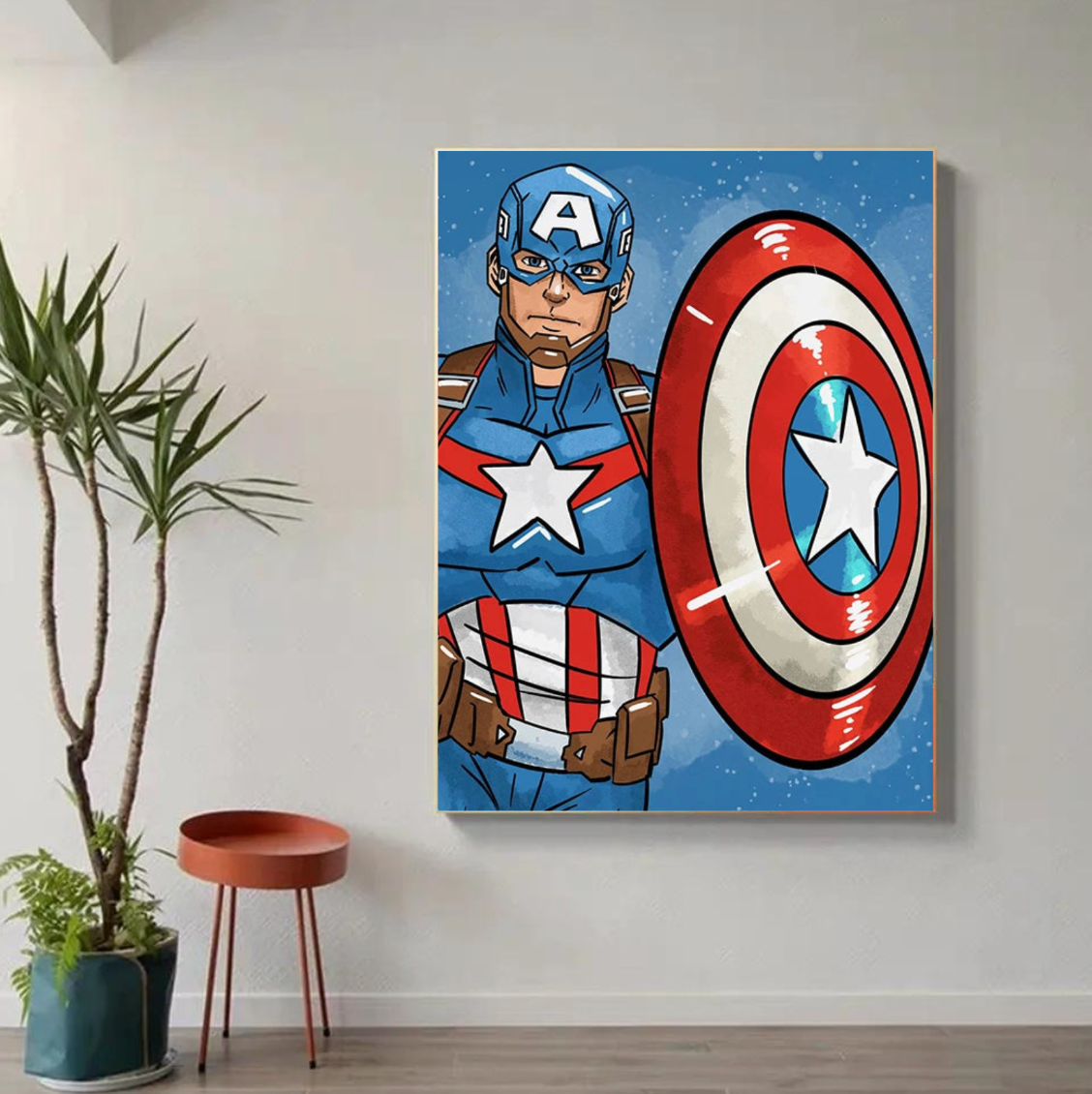 Tableau Captaine America  