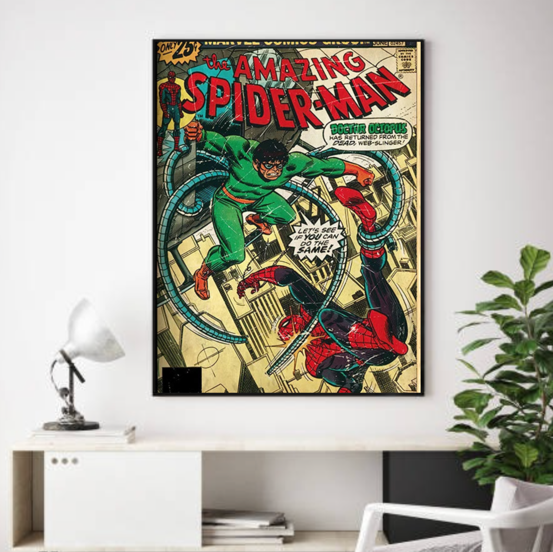 Tableau Dc Comics Spiderman  