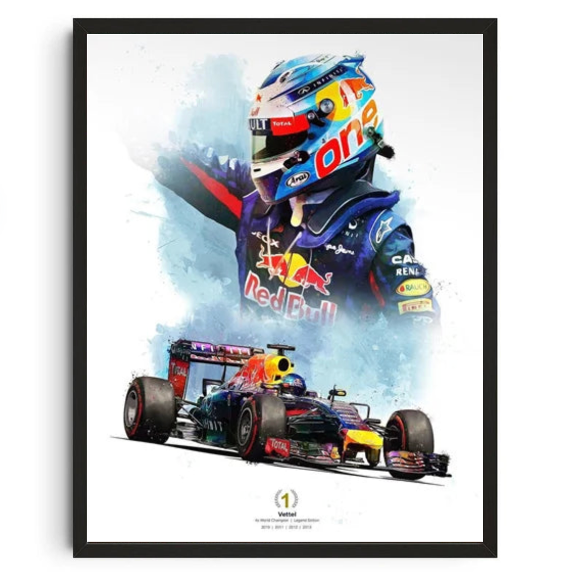 Tableau F1 Déco Redbull