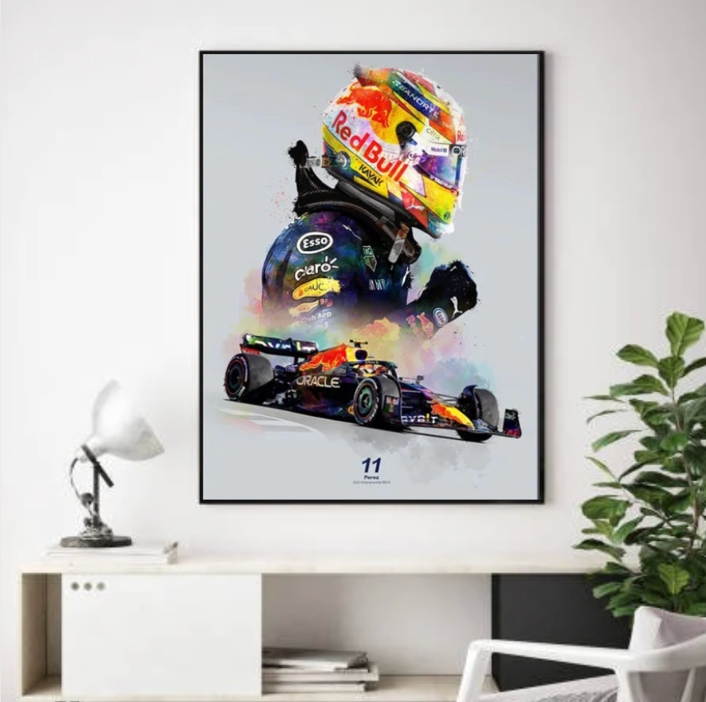 Tableau F1 Red Bull Déco