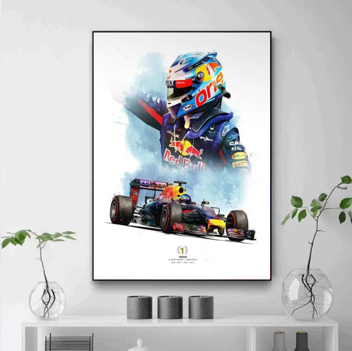 Tableau Formule 1 voiture Déco