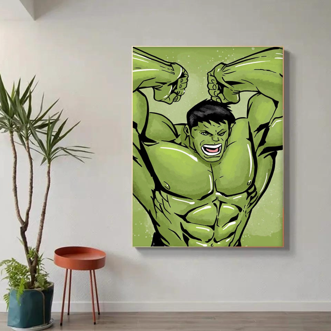 Tableau Hulk Déco Marvel
