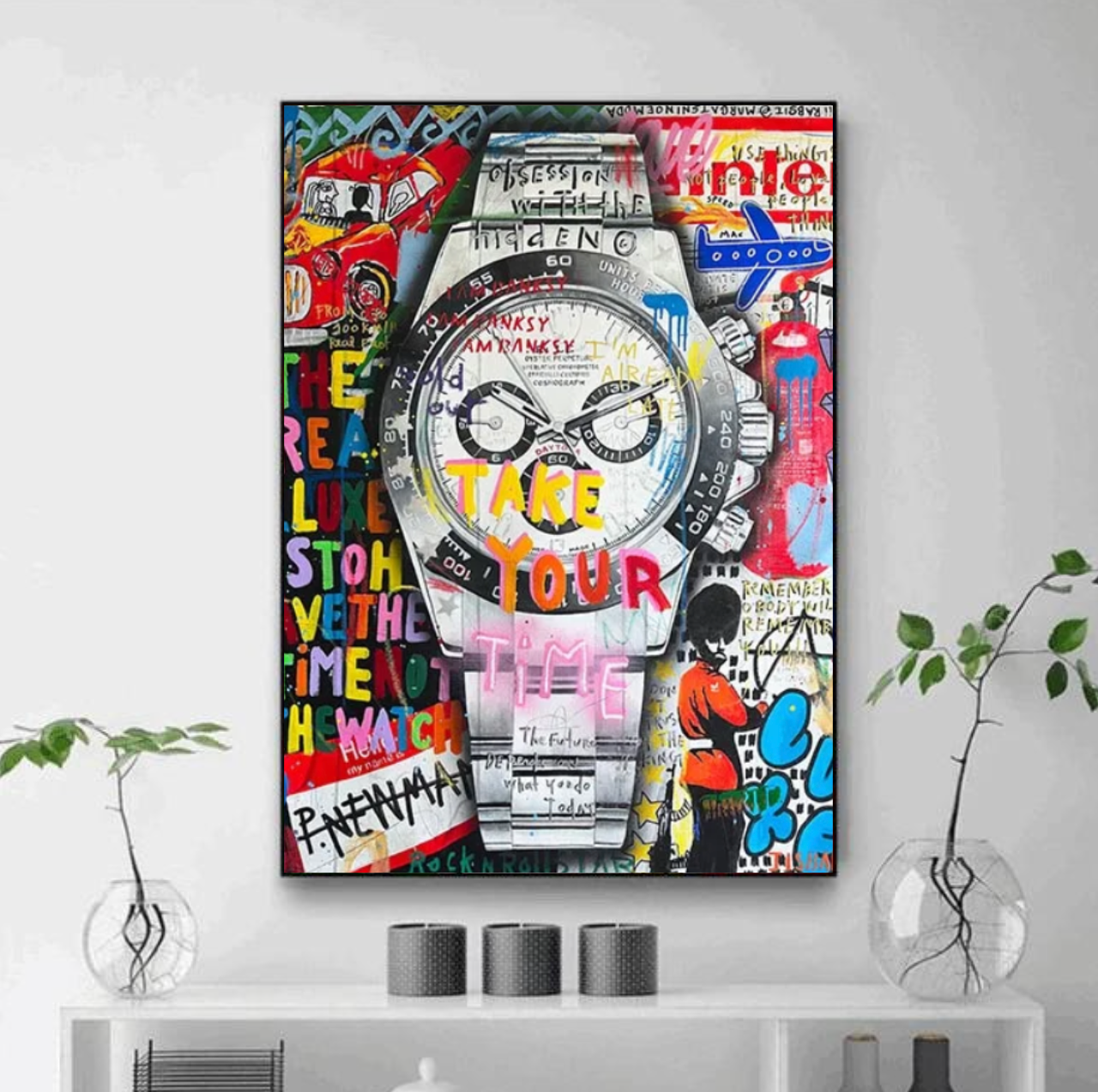 Tableau Montre Rolex Daytona déco