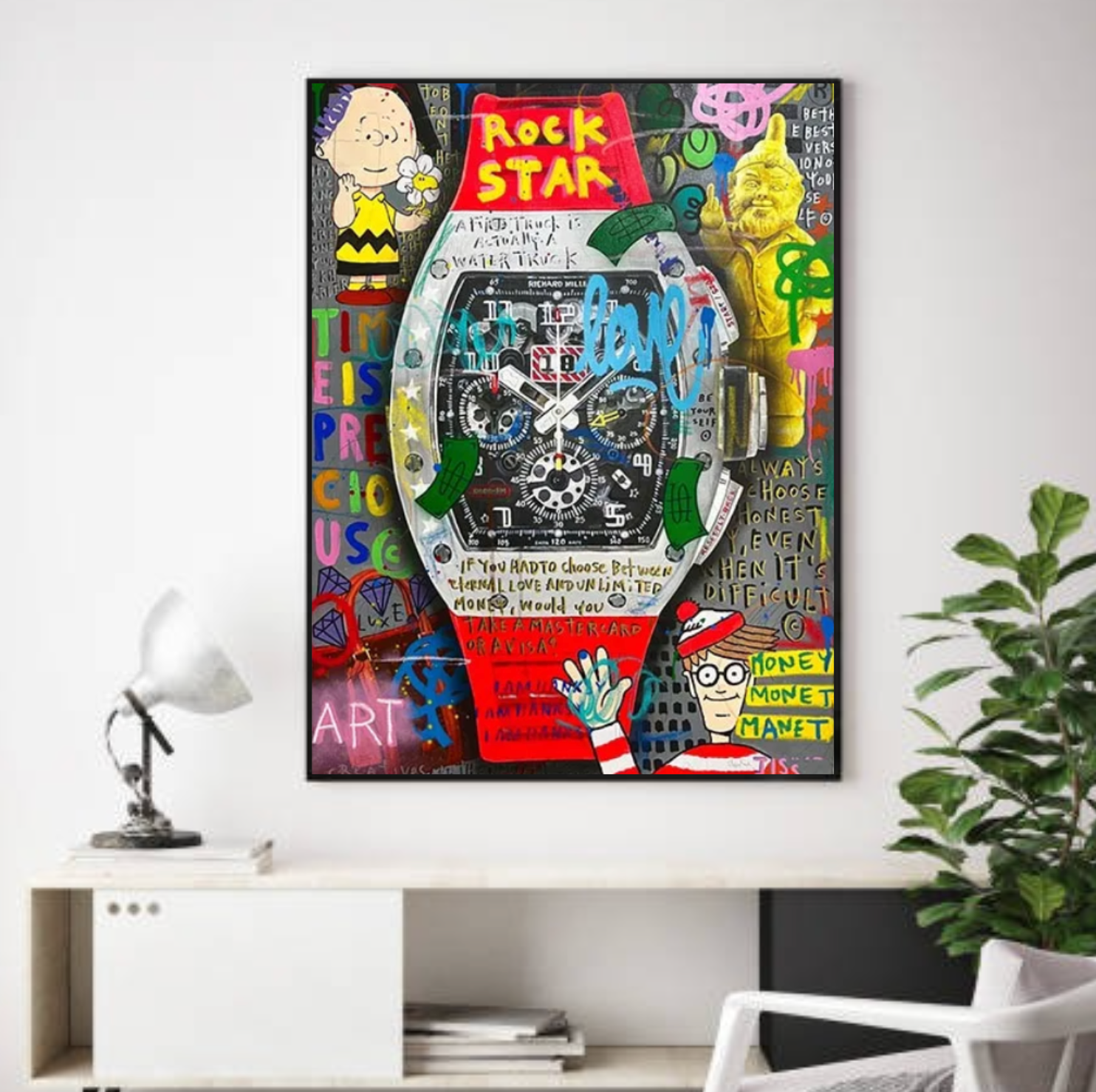 Tableau Richard Mille Déco Murale