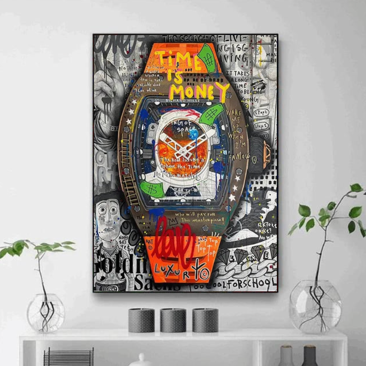 Tableau Richard Mille Montre Moderne