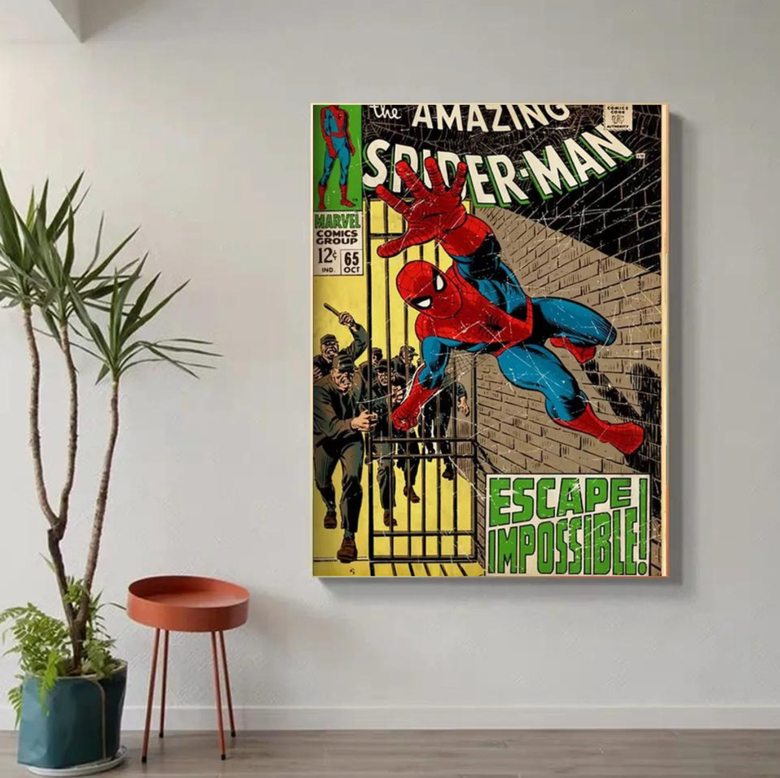 Tableau Spiderman Bd Comics