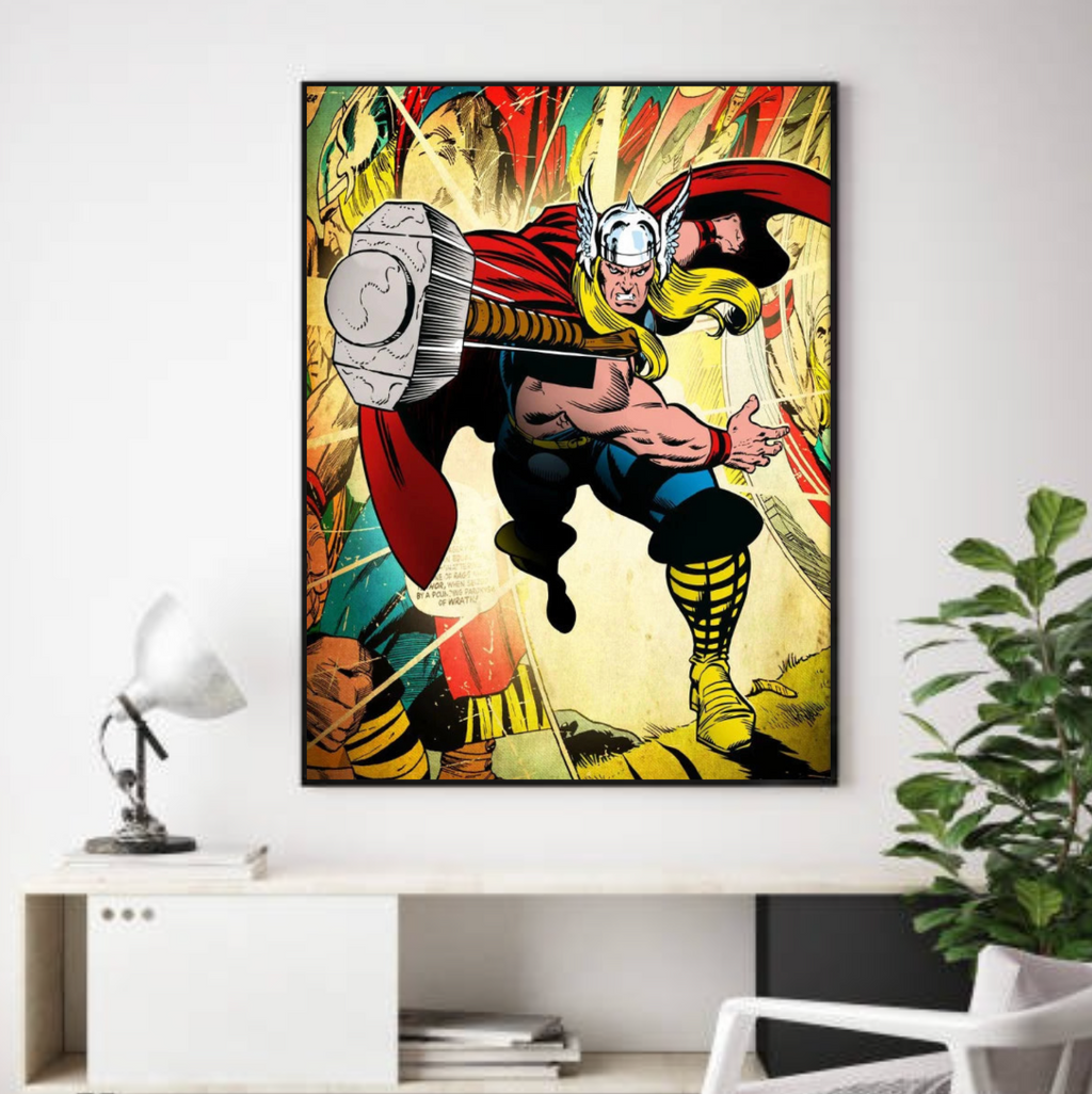 Tableau Thor Pop Art Marvel