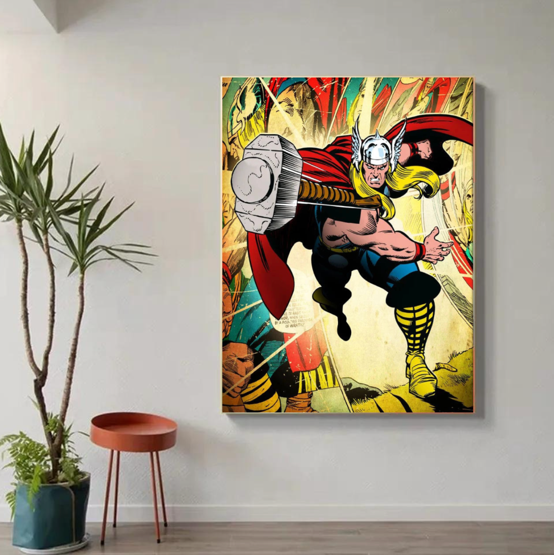 Tableau Thor Pop Art Marvel